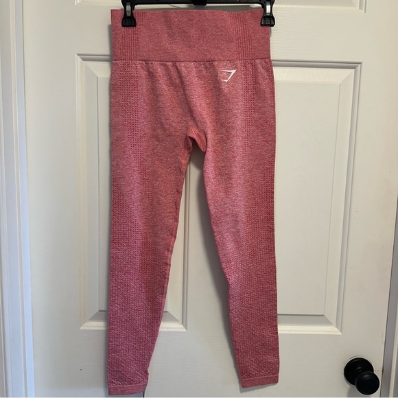 Gymshark Vital Seamless Leggings Women's Small Rose Slate Marble - Picture 1 of 5